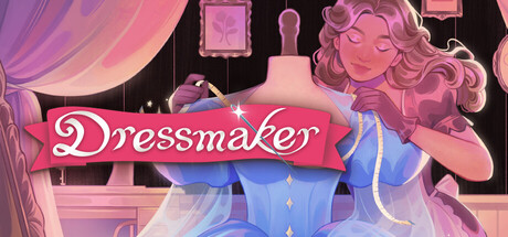 Dressmaker Steam header artwork used for desktop save-transfer guidance